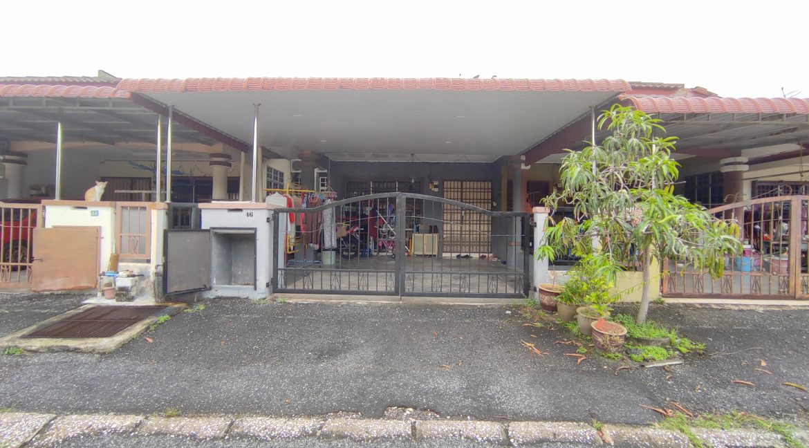 Ejen Hartanah Ipoh Perak - Rumah Teres Setingkat Untuk Dijual Di Halaman Meru Permai Bandar Meru Raya 1