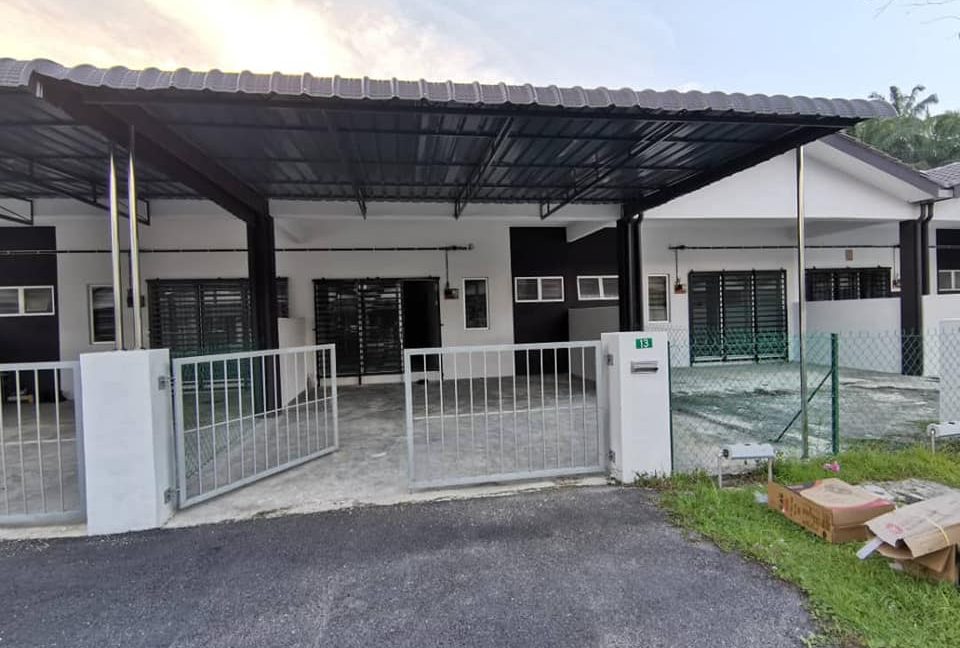 Ejen Hartanah Taiping-Rumah Teres Setingkat Di Taman Kurau Jaya Ulu Sepetang Taiping Perak-1