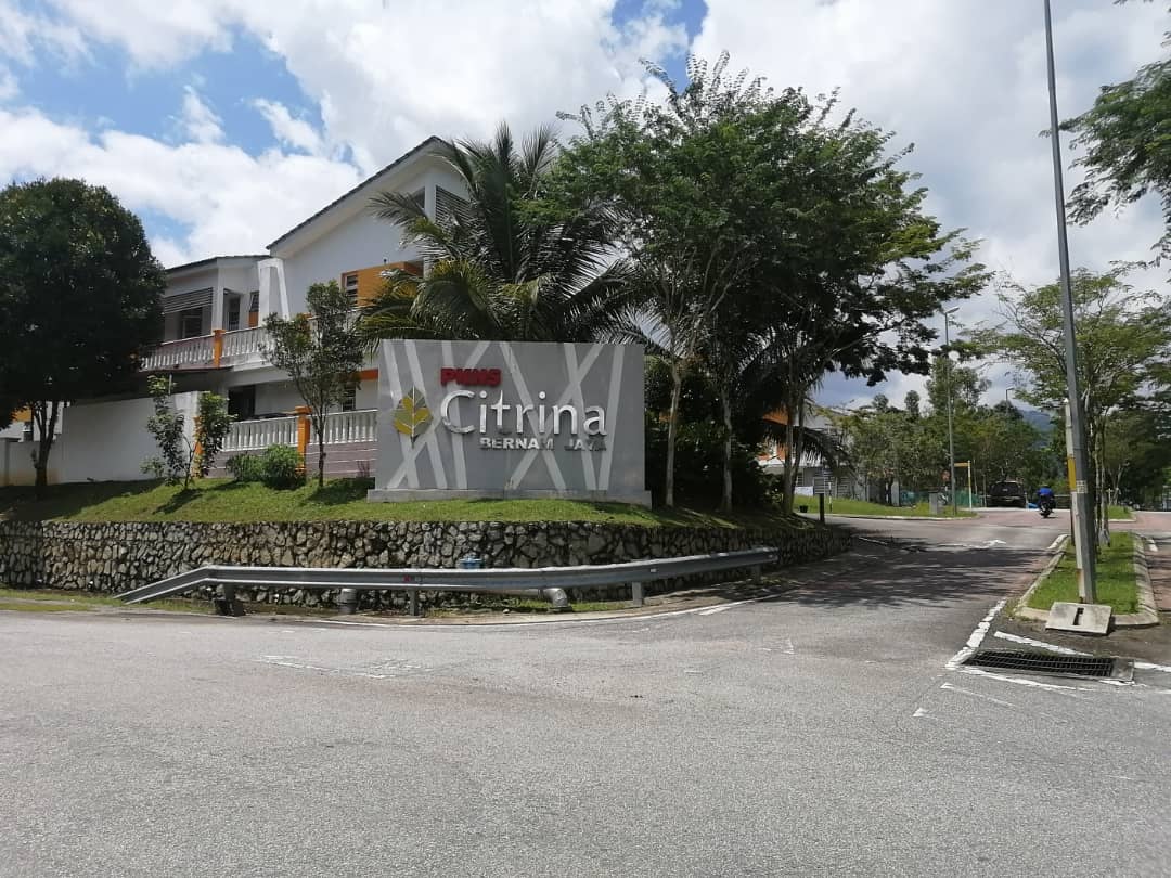 Rumah Semi-D Cluster Citrina 2 Untuk Dijual Di Bernam Jaya