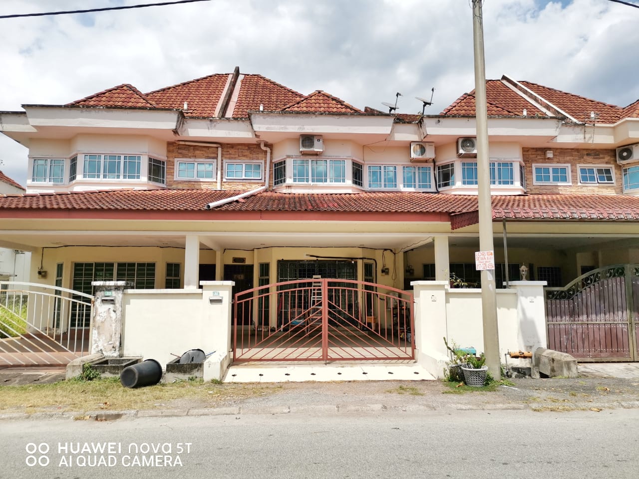 Rumah Teres 2 Tingkat Untuk Dijual Di Halaman Ampang Indah, Ipoh