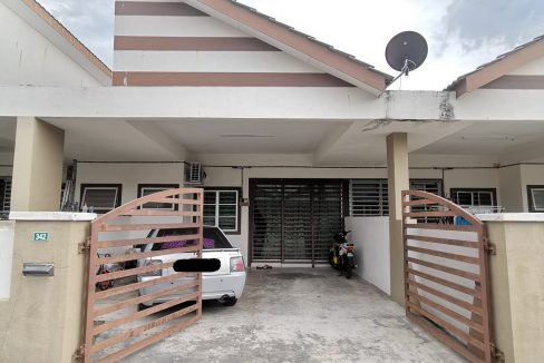 Ejen Hartanah Kuala Kangsar Perak-Rumah Teres Setingkat Untuk Dijual Di Taman Puncak Bougainvillea