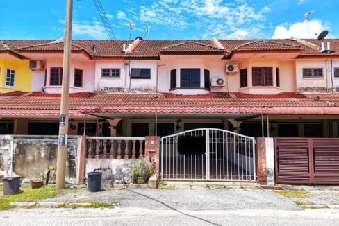 Ejen Hartanah Ipoh-Rumah Teres 2 Tingkat Untuk Dijual Di Halaman Ampang Indah