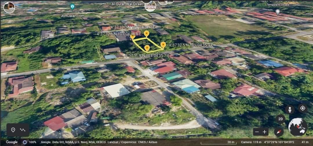 Ejen Hartanah Jelapang-Tanah Lot Untuk Dijual Di Kg Dato Ahmad Said-1