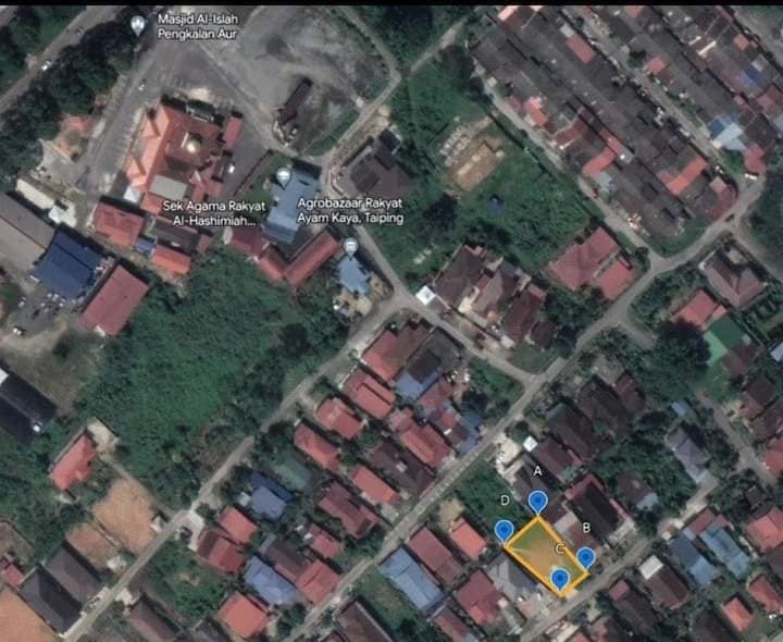 Ejen Hartanah Taiping-Tanah Lot Kediaman Untuk Dijual Di Kampung Sentosa-1