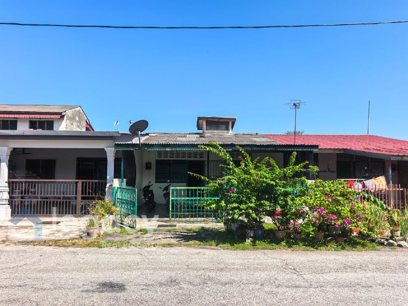 Rumah Teres Setingkat Untuk Dijual – Kg Muhibbah, Sungai Siput (U), Perak