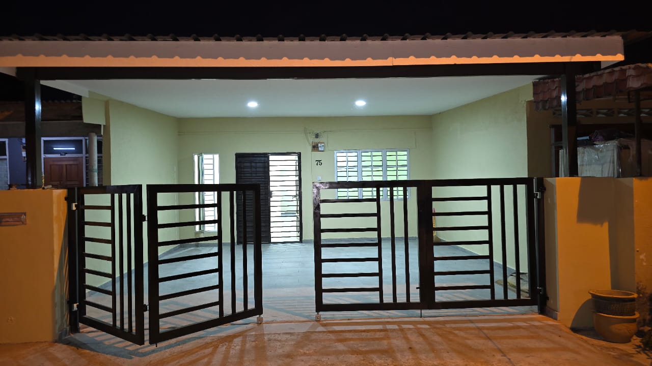 Rumah Teres Setingkat Di Kampar Untuk Dijual RM175K