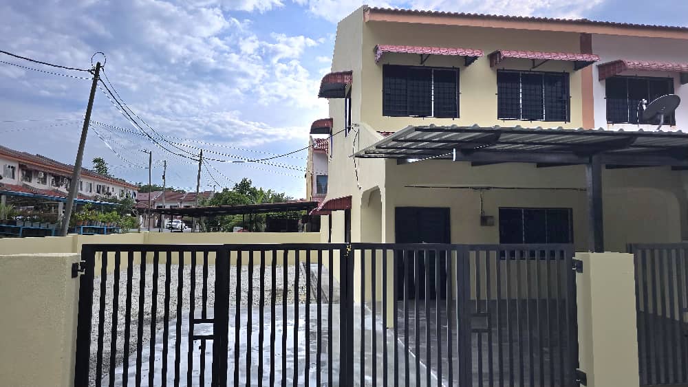 Rumah Teres 2 Tingkat Corner Lot Fully Renovated Di Tapah Untuk Diijual RM320K