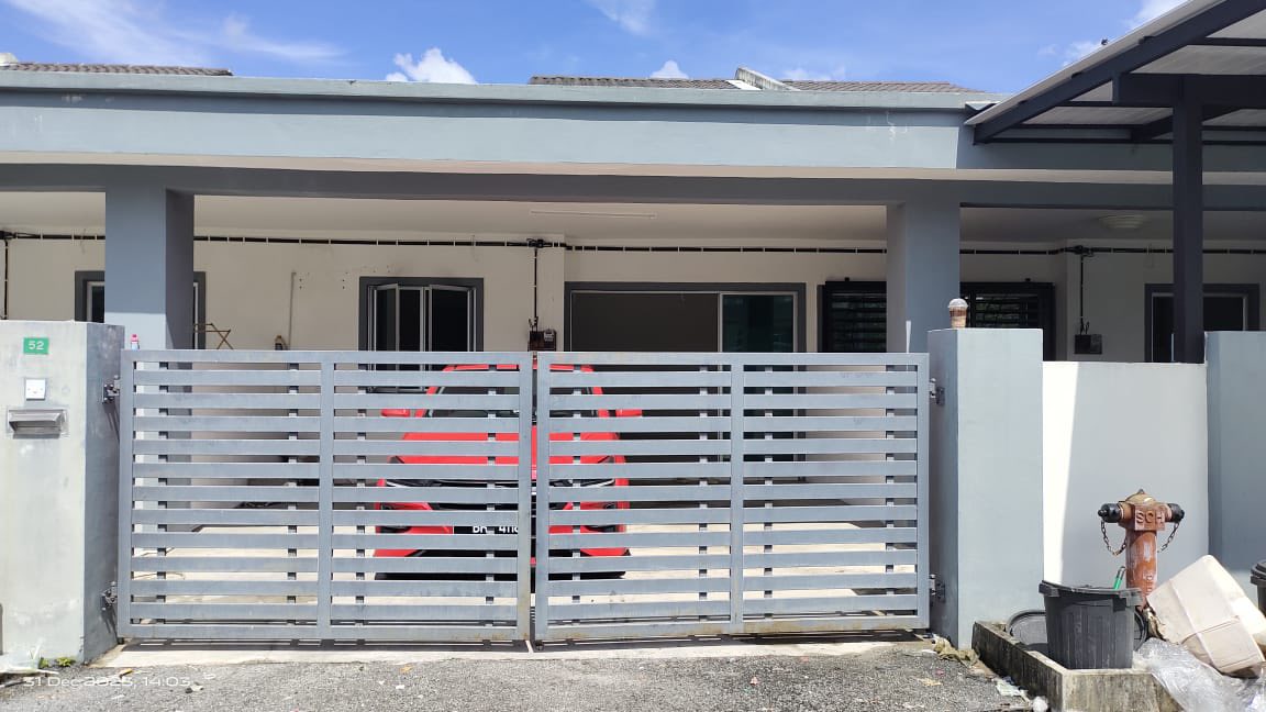 Rumah Teres Setingkat di Desa Chemor Megah, Chemor, Perak