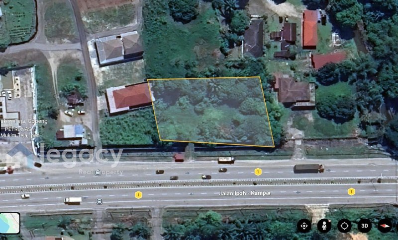 Tanah Tepi Jalan Utama Untuk Di jual Di Kampong Pulai, Gopeng, Perak